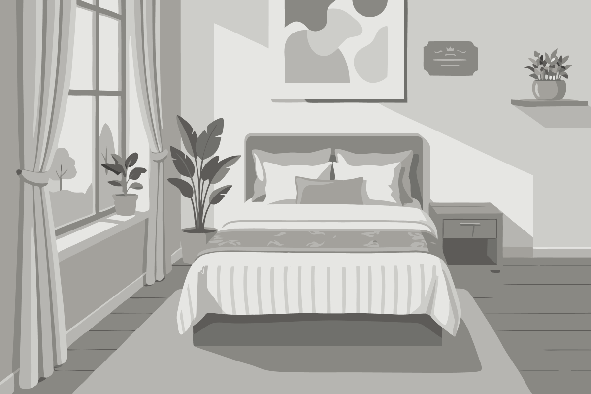 Camera Familiare con Letto Matrimoniale e Divano-Letto